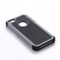iPhone 5C Case, AUMI Hybrid Dual Layer Shock Absorbin Armor Defender Protective Black-grey