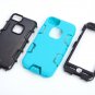 iPhone 5C Case Cover, Magicsky Full Body Hybrid Impact Shockproof Defender Case Cover Black/Blue