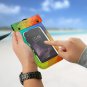 FRiEQ Floating Waterproof Carrying Cases, Apple iPhone 6, 5s, 5, Galaxy S5, S4 S3-Rainbow
