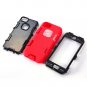iPhone 5C Case Cover, Magicsky Full Body Hybrid Impact Shockproof Defender Black/Red