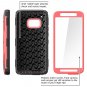 HTC One M9 Case, [Armorbox] i-Blason HTC One Hima M9 built in [Screen Protector] [Full body]Pink