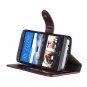 ACEABOVE [Stand Feature] HTC One M9 (Hima) Wallet Case NEW [Book Cover Case] [Purple]
