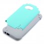 Tauri [Dual Layer] HTC One M9 Slim Hybrid Armor Case [Ultra Thin] TPU Rubber Cover-Mint