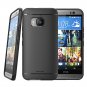 SUPCASE Premium Ultra Slim Fit SoftGel Flexible TPU Case for HTC One M9 (2015 Release), Black