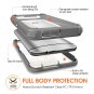 roocase HTC One M9 Case, [Glacier TOUGH] Hybrid Scratch Resistant Clear PC / TPU Armor -Clear