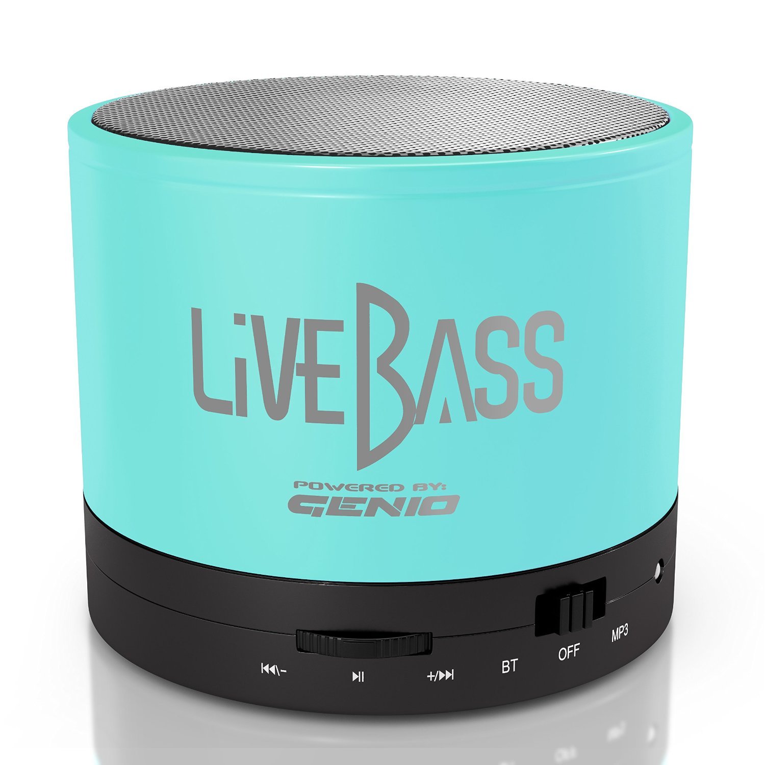 LiveBass Portable Wireless Bluetooth Speaker High Quality Bass System Home  (Retro Blue)