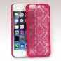 GreatShield TACT Series Design Pattern Rubber Coating Apple iPhone 5 / 5S (Damask Pink)
