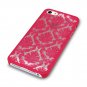 GreatShield TACT Series Design Pattern Rubber Coating Apple iPhone 5 / 5S (Damask Pink)