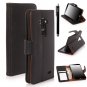 LG G Flex, E LV Deluxe PU Leather Flip Wallet Case Cover for LG G Flex D959 / D950 / LS995-Black