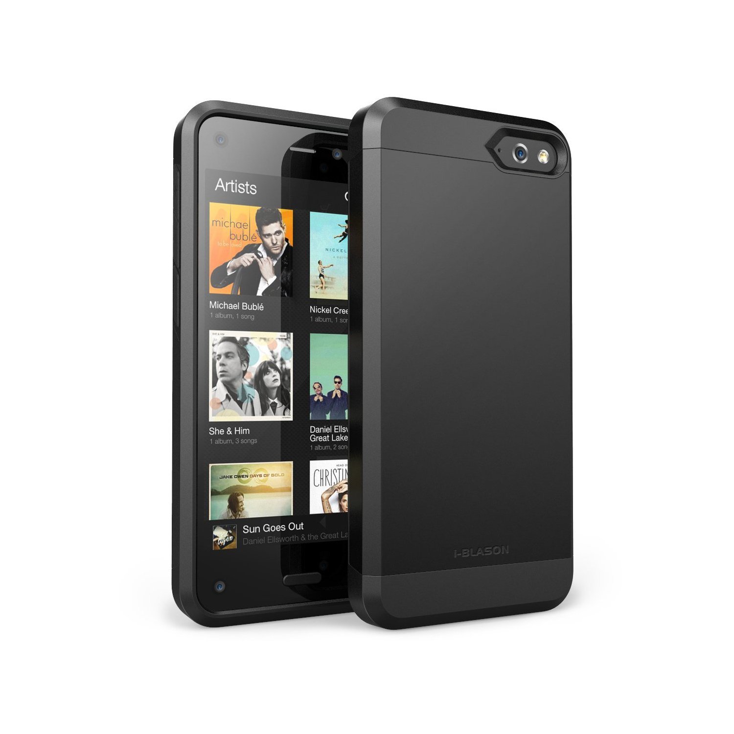 i-Blason Amazon Fire Phone Case- Armadillo Series 2 Layer [Black] Armored Hybrid Cover
