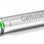 Cellularize Portable Charger W/ LED Flashlight 3000mAh Compatible with iPhone, Galaxy-Silver