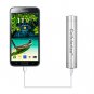 Cellularize Portable Charger W/ LED Flashlight 3000mAh Compatible with iPhone, Galaxy-Silver