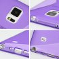Evecase Galaxy Note 4 Case, S-LINE Slim Fit Flexible [Purple] for Samsung Galaxy Note 4