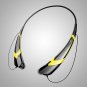 EZMAX Bluetooth 4.0 Stereo Headset for Samsung iPhone iPad LG HTC Smartphone Tablet Black-Yellow