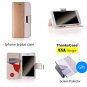 Iphone 6 Plus Case Thankscase Iphone 6 Plus Wallet Case Slim Case a Bonus Screen Protector, (Gold)