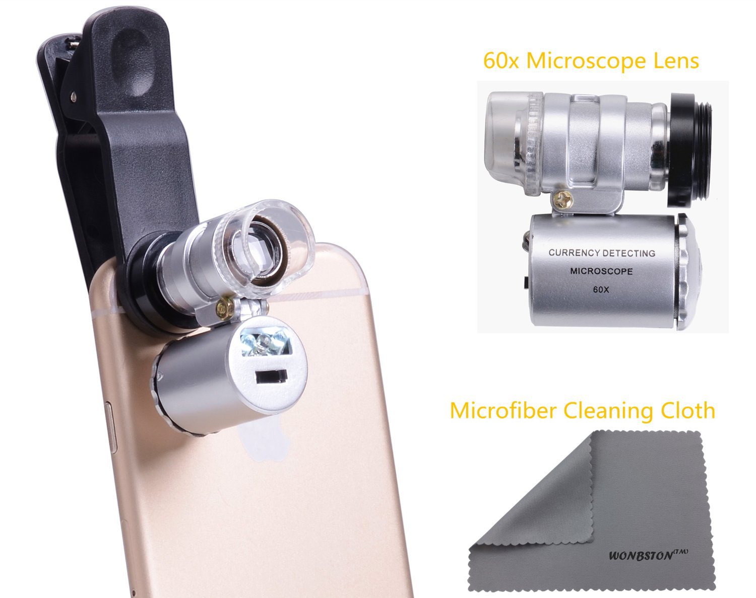 Microscope Lens для телефона. Microscope Lens smartphone.