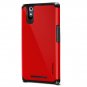 ZTE ZMAX Case, Evocel Dual Layer Armor Protector ZTE ZMAX Z970 -Fire Engine Red