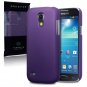 Samsung i9190 Galaxy S4 Mini Hybrid Rubberised Back Cover Case - Solid Purple