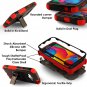 Beyond Cell Tri Shield Phone Armor Case Black/Dark Green, for Motorola Droid