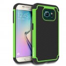 Galaxy S6 Edge Case, Pasonomi [Drop Protection] [Shock-Absorption](Green)