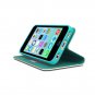 [ iPhone 5C Case] Cellto iPhone 5C Case Wallet Flip Type with HD Screen Protector [Slim Fit] [blue]