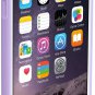 Nupro Lightweight Projective Bumper Cover for Apple iPhone Plus (4.7" screen) - Clear/Purple