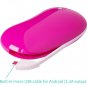 PLEMO Magic Bean 5200mAh Portable External Battery Pack Power Bank Backup-Pink