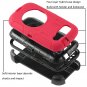 ULAK Samsung Galaxy S3 Case Heavy Duty Rugged Hybrid Shockproof Combo Holster(Hot Red/Black)