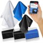 6-Pack Microfiber Cleaning Cloth. Best Screen Cleaner Electronic Devices, Glasses Delicate Surfaces