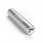 RAVPower Luster 3000mAh Mini Portable Charger (2nd Gen External Power Bank- Silver