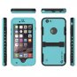 Ghostek Atomic Teal Apple iPhone 6 Plus Waterproof Case W/ Attached Screen Protector