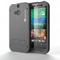 Ghostek Bullet Grey HTC One M8 Case W/ M8 Screen Protector - Lifetime Warranty