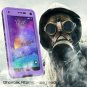 Ghostek Atomic Purple Samsung Galaxy Note 4 Waterproof Case W/ Attached Screen Protector