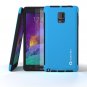 Ghostek Blitz Blue Samsung Galaxy Note 4 Case W/ Attached Note 4 Screen Protector Lifetime Warranty