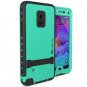 Ghostek Atomic Teal Samsung Galaxy Note 4 Waterproof Case W/ Attached Screen Protector