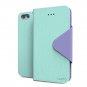 Cellto iPhone 5C Case Wallet Flip Type with HD Screen Protector [Slim Fit] [ Mint ]
