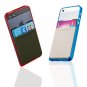 Sinjimoru B2 Stick-On Wallet making into iPhone Wallet Case- Orange