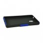 Eagle Cell PHLGP769NTBKBL Progressive Hybrid Protective Gummy TPU Black/Blue for LG Optimus