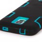 Galaxy S5 Case - E LV Shock-Absorption / High Impact Resistant- Black / Blue