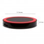 PowerBot PB1020 Qi Enabled Wireless Charger Inductive Charging Pad Station Blue Black