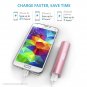 Anker 2nd Gen Astro Mini 3200mAh Lipstick-Sized Portable Charger(Pink)