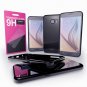Galaxy S6 Case - Cellto [Soft Flexible]S6 Case Slim Tempered Glass [Shatter Proof]- Black