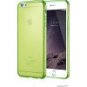 iPhone 6 Case, 4.7" Shamo's Thin Case Cover TPU Rubber Gel, Transparent Clear Back (Green)