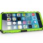 iPhone 6 Plus Armor Tough Armorbox Dual Layer Hybrid Hard/Soft Protective Cable and Case- Green