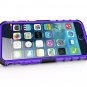 IPhone 6 Plus Armor Tough Armorbox Dual Layer Hybrid Hard/Soft Protective Cable and Case- Purple