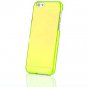 iPhone 6 Plus Hard Cases Hard Clear Shell Skin Protective Cable and Case - Yellow