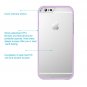 iPhone 6 Case, E.C.L USA iPhone 6 (4.7) Crystal Clear Ultra Slim Perfect Fit Protective Case- Purple