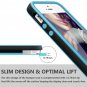 iPhone 5s Case, LoHi Apple iPhone 5 5s Ultra Slim Fit Cases Shockproof TPU Cover(Baby Blue/Black)