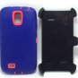 NEW OEM Otterbox Defender For Samsung Galaxy S4 Blue/Pink