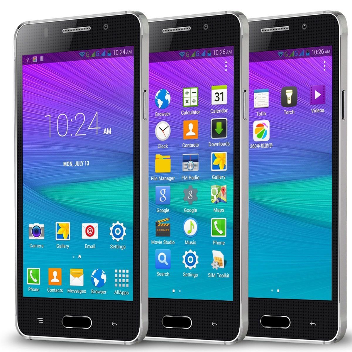 XGODY 5" Android 4.4 Smartphone Dual SIM Unlocked 3G/GSM GPS Best
